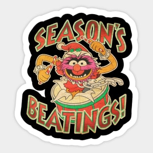 Vintage Season Beatings Sticker